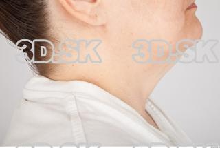 Female neck photo texture 0003
